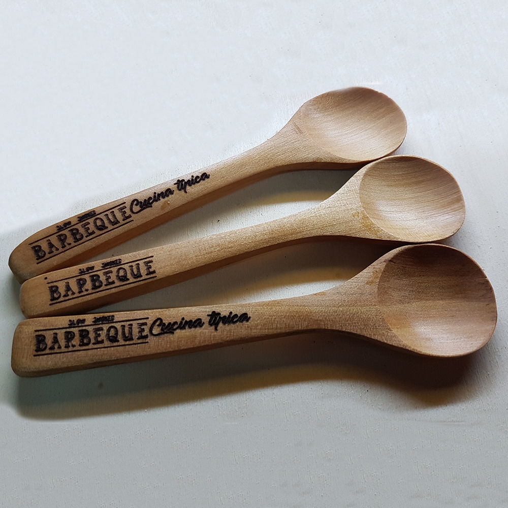 Cucchiaio di Legno con scritta 
