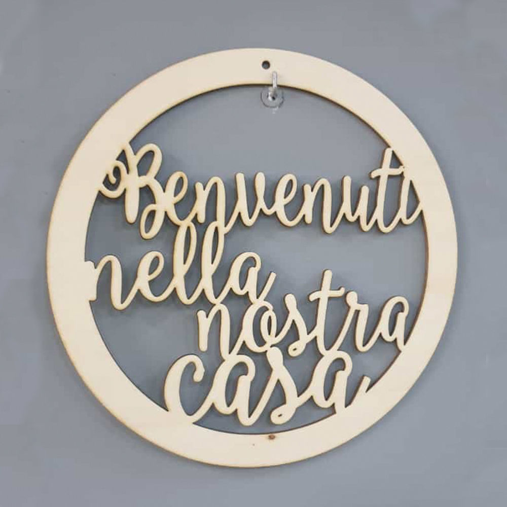Dietro Porta in Legno Personalizzato