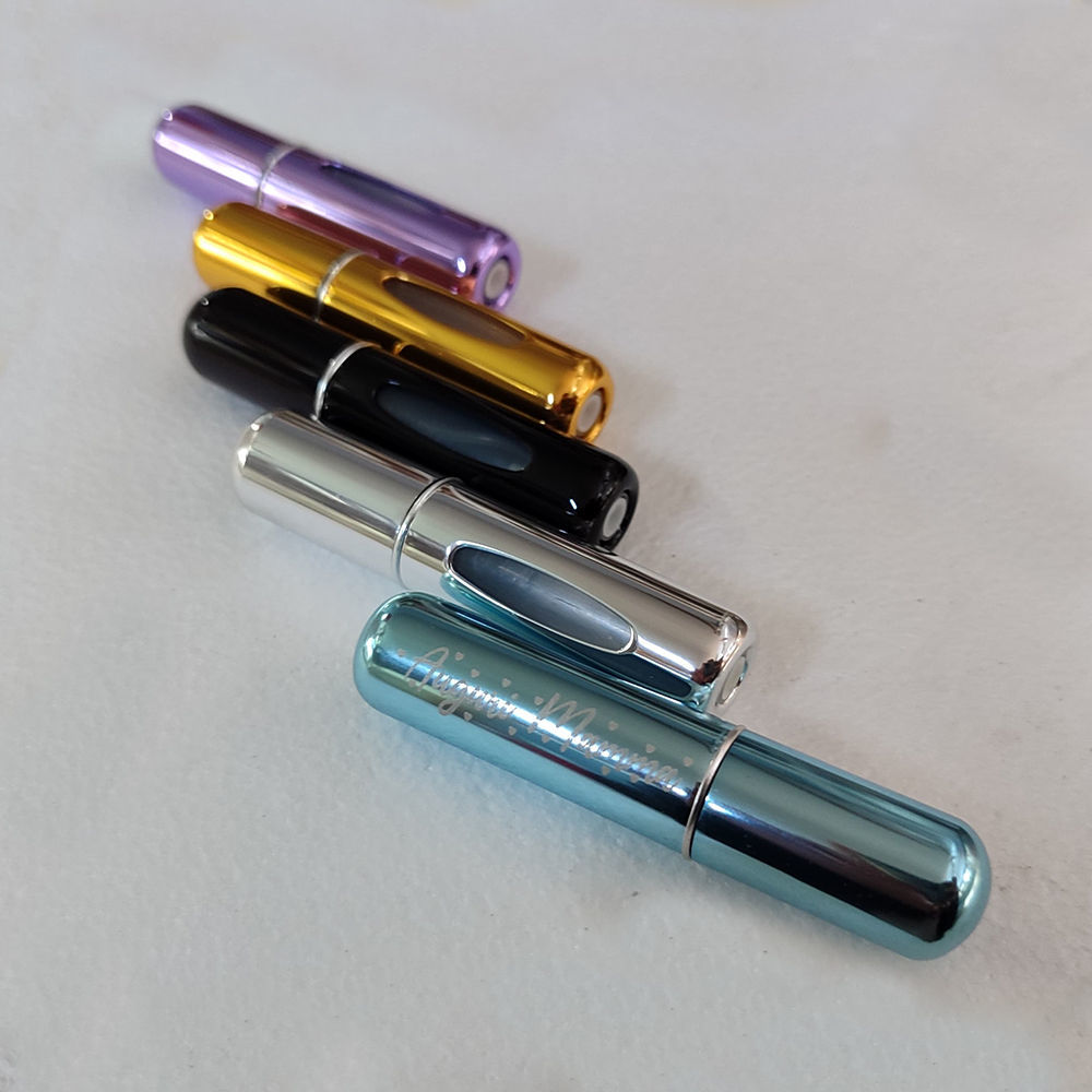 Spray Profumo Ricaricabile da 5 ml con incisione personalizzata