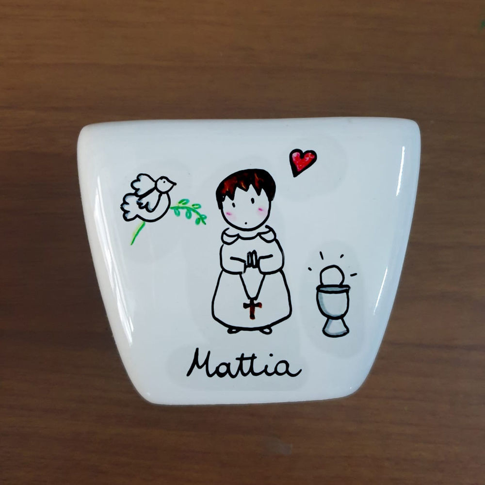 Vaso in Ceramica 5x5 con stampa UV